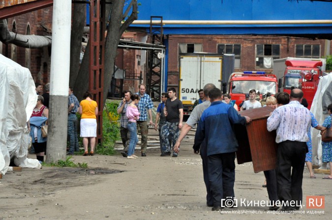Пожар на хлопчатобумажном комбинате "Навтекс" в Ивановской области ликвидирован фото 12