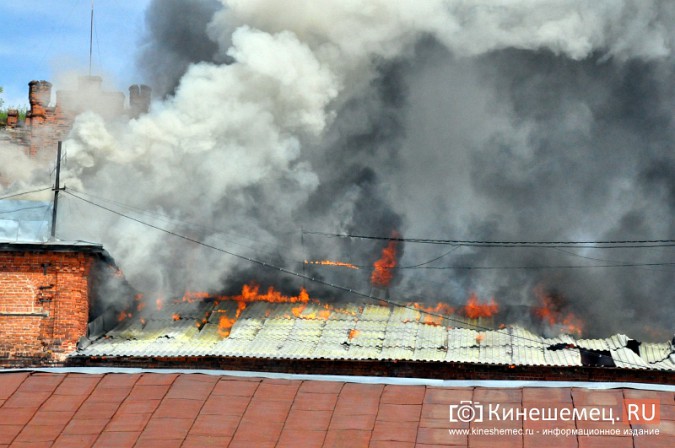 Пожар на хлопчатобумажном комбинате "Навтекс" в Ивановской области ликвидирован фото 2