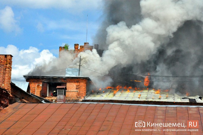 Пожар на хлопчатобумажном комбинате "Навтекс" в Ивановской области ликвидирован фото 3