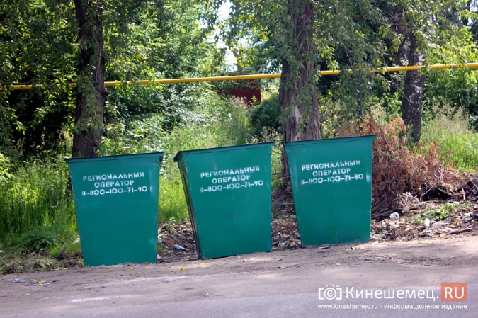 В Кинешме начали устанавливать новые мусорные контейнеры фото 9
