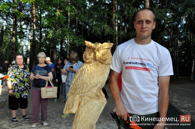 Лучший резчик России Андрей Большаков сделал кинешемцам мудрый подарок фото 27