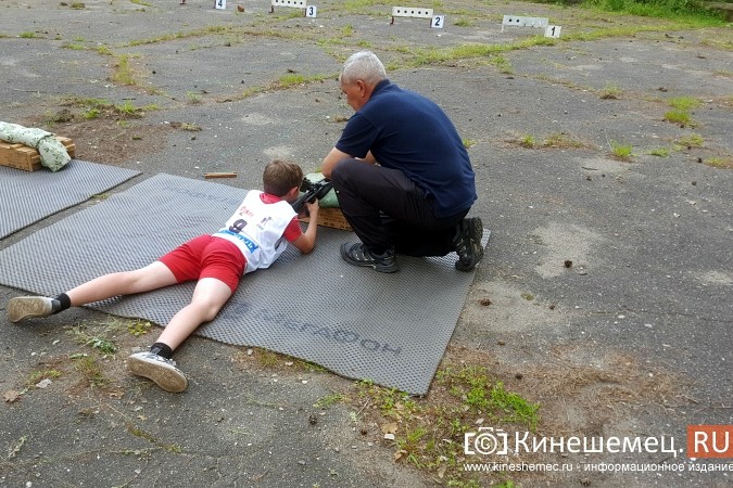 Кинешемские биатлонисты соревновались с винтовками от Михаила Прохорова фото 6