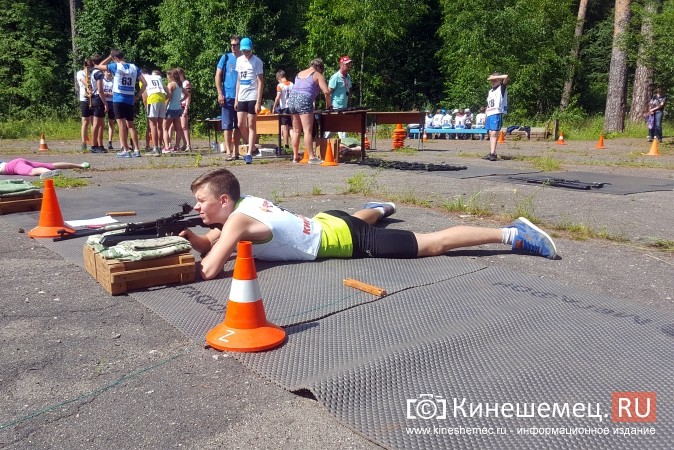 Кинешемские биатлонисты соревновались с винтовками от Михаила Прохорова фото 4