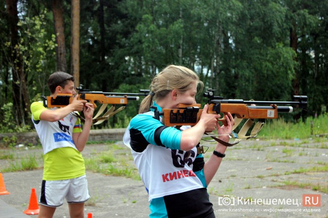 Кинешемские биатлонисты соревновались с винтовками от Михаила Прохорова фото 21