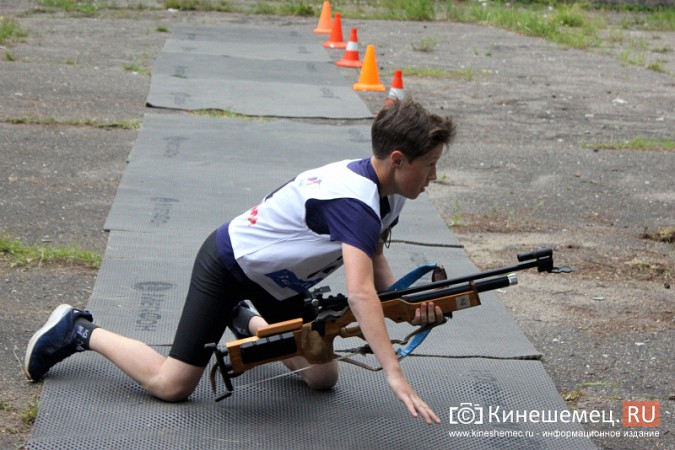 Кинешемские биатлонисты соревновались с винтовками от Михаила Прохорова фото 13