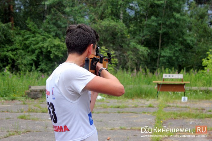 Кинешемские биатлонисты соревновались с винтовками от Михаила Прохорова фото 19