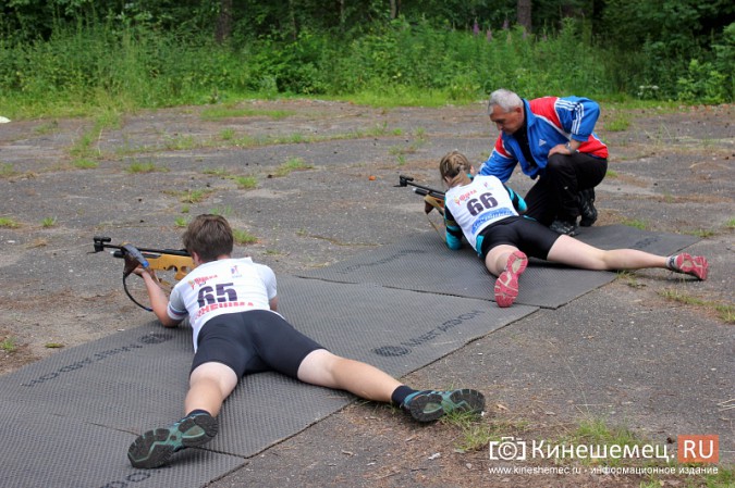Кинешемские биатлонисты соревновались с винтовками от Михаила Прохорова фото 16
