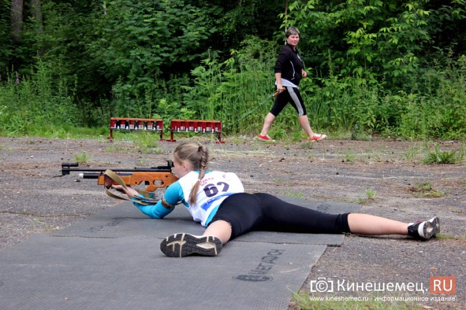 Кинешемские биатлонисты соревновались с винтовками от Михаила Прохорова фото 10