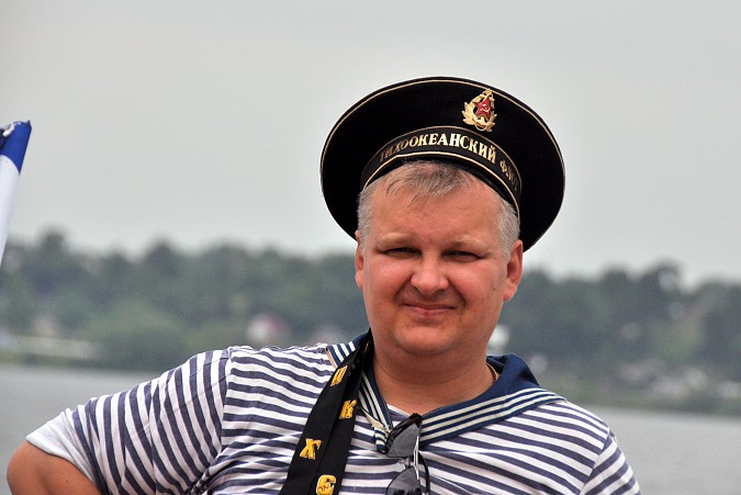 Моряки Ивановской области отметили День ВМФ в Кинешме фото 11