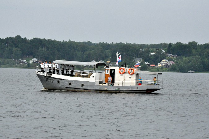 Моряки Ивановской области отметили День ВМФ в Кинешме фото 15