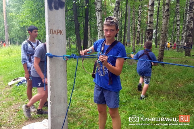 Участники военно-патриотических клубов Ивановской области соревновались в Кинешме фото 11