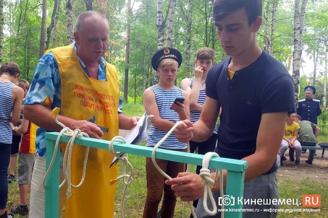 Участники военно-патриотических клубов Ивановской области соревновались в Кинешме фото 9