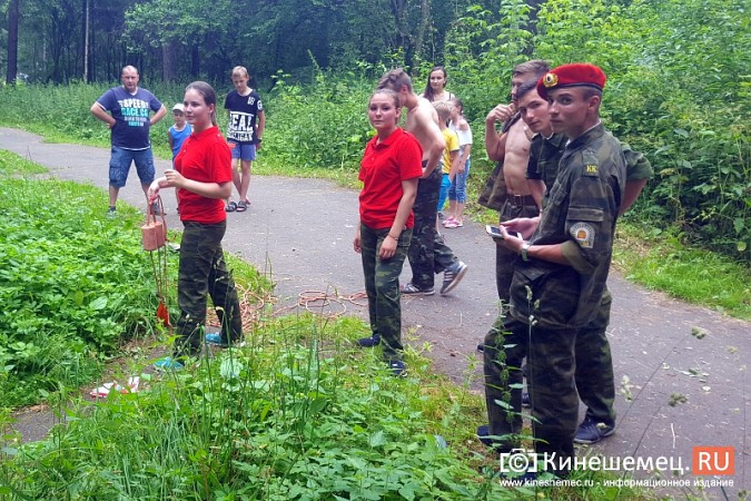 Участники военно-патриотических клубов Ивановской области соревновались в Кинешме фото 12