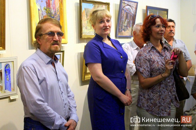 В Кинешме открылась выставка московского художника и реставратора Василия Руга фото 9