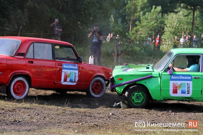 Машина «ДПС» победила на «Авто-бойне» в Заволжске фото 11