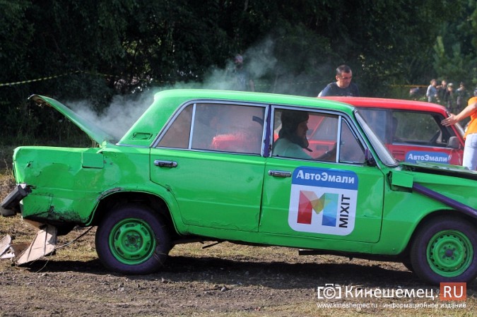 Машина «ДПС» победила на «Авто-бойне» в Заволжске фото 12