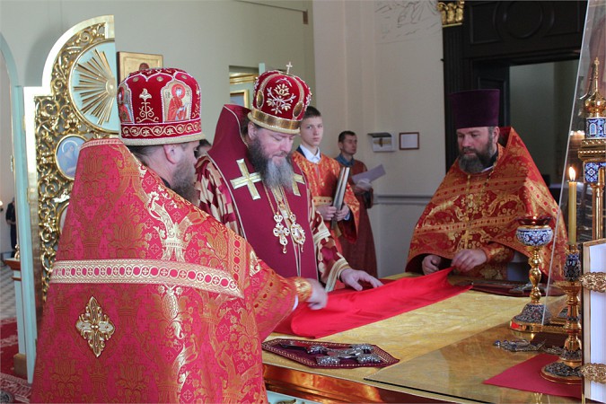 Божественную литургию в честь великомученика Пантелеимона совершили в Кинешме фото 2